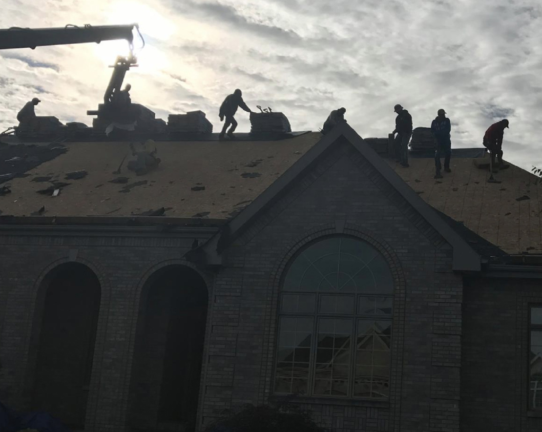 Quality roofing work in Rockford area